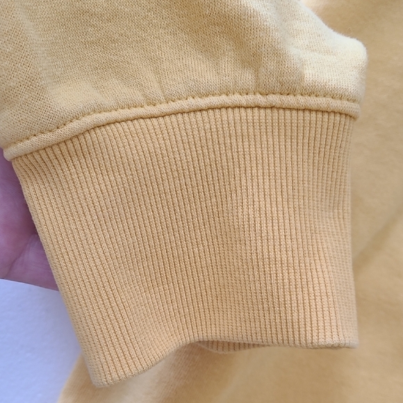 Peanuts Yellow Snoopy Athletic Club Hoodie Sweatshirt Size XL - Picture 9 of 9